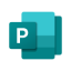 MS office publisher app icon
